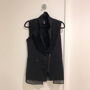 Kenneth Cole Long Black Vest. Never used!